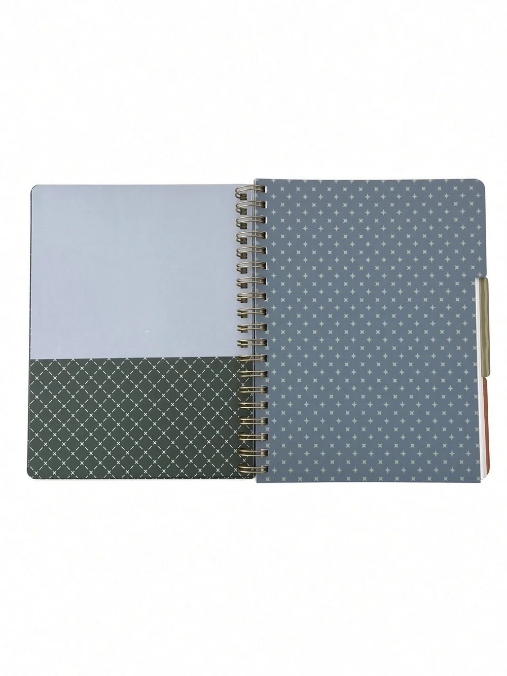 James Burke Everyday Notes 3-Subject Floral Spiral Notebook 8x10 Daisy NEW